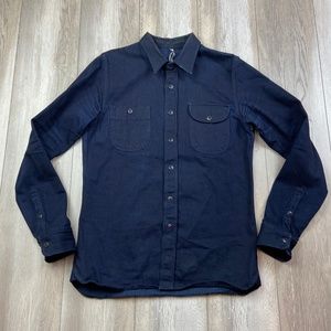 RGT Rogue Territory Indigo Work Shirt